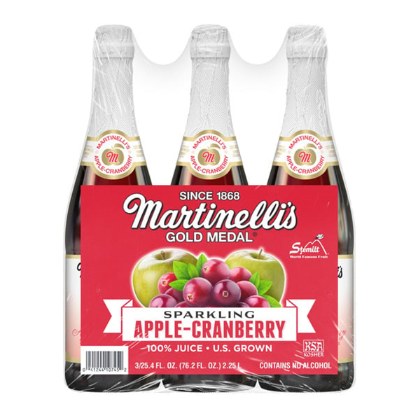 Sparkling Apple Cranberry Drink 3/25.4oz